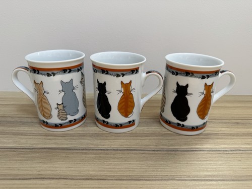 Ulster weavers cat mugs - weavers,