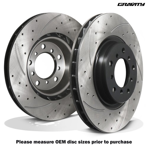 Front drilled grooved - front,