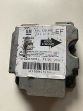 #863 VAUXHALL /OPEL OMEGA 2000 AIRBAG CONTROL UNIT 24420101 EF