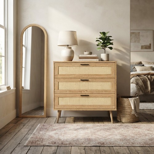 Drawer rattan storage - 3/6/8,
