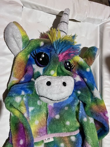 Girls rainbow unicorn dressing - rainbow,