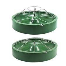 Pig feed Trough Container Bucket 8 Slot Fodder Tray Farming Equipment Pig