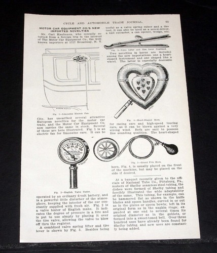 1908 old magazine article - old,
