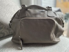 Italian Designer Bag Carol J. Hand/Shoulder Bag, Genuine Leather