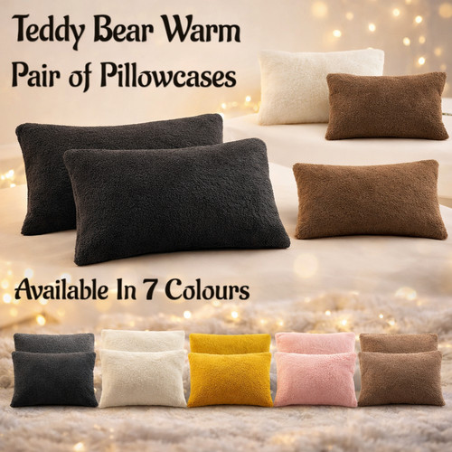 Teddy bear fleece - pair, of