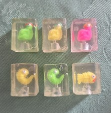 Grossery Gang Frozen Trash Pack Special Edition Figures X 6 inc Chicken + Shrimp