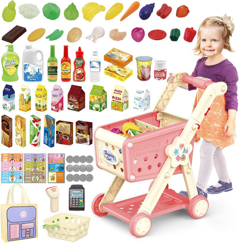 Kids shopping trolley - kids, play