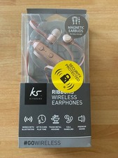 KITSOUND Ribbons Wireless Earphones - Rose Pink
