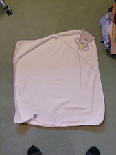 Mothercare 75cm By 75cm  100% Cotton Drying Towel With Pocket For Baby's Head