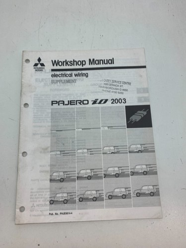 Mitsubishi workshop manual - mitsubishi,