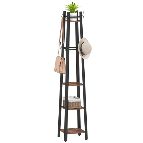 Homcom industrial coat stand - coat,