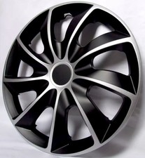 16'' Wheel trims for Vito TAXI Sprinter II - black/silver 4x16'' + CENTRE BADGES