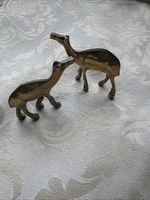 Vintage Pair of Brass Camels -