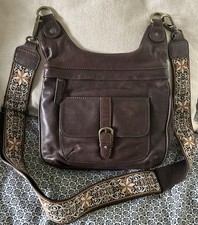 Fat Face Brown Leather