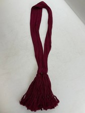 Burgundy Officers Sash Tassel Decorative Accessory