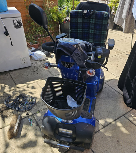 Neo blue wheeled mobility - blue,