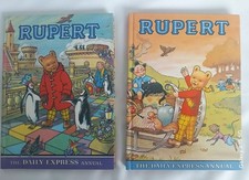 Vintage rupert annuals - rupert,