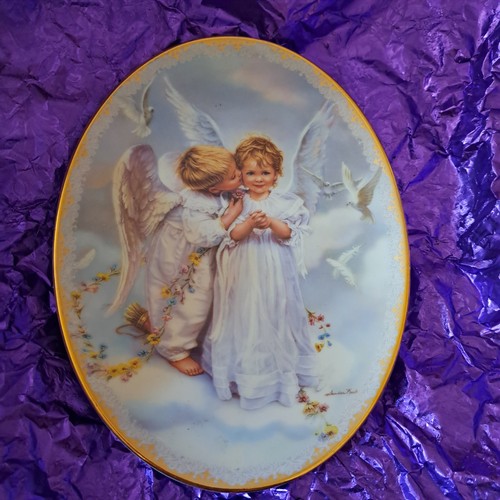 Angel kisses 1999 plate - kisses,