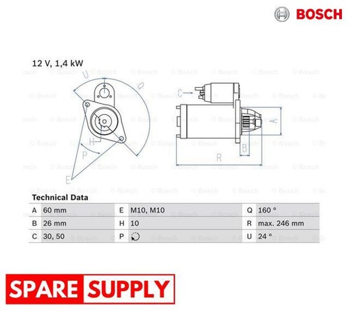 Starter for mercedes benz - starter,