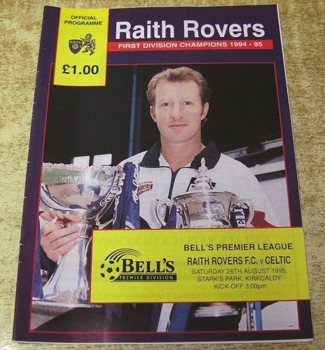 Raith rovers programmes - rovers,