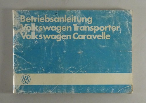 Operating manual t3 - vw,