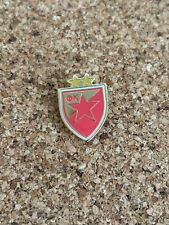 New Red Star Belgrade Crest Enamel Pin Badge .Price Includes Postage in UK