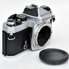 Nikon FE Silver 35mm Film SLR