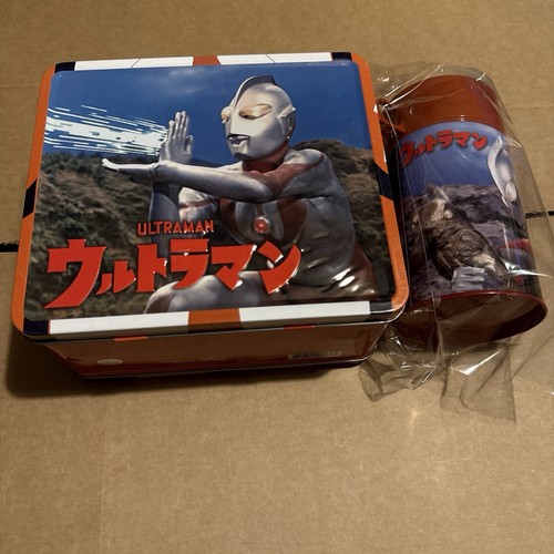 Ultraman metal lunch box tote - box,