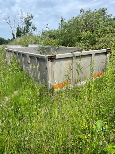 Used alloy tipper body - used,