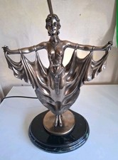 Art deco nouveau table - deco/nouveau, lamp