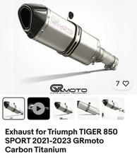 Exhaust for Triumph TIGER 850