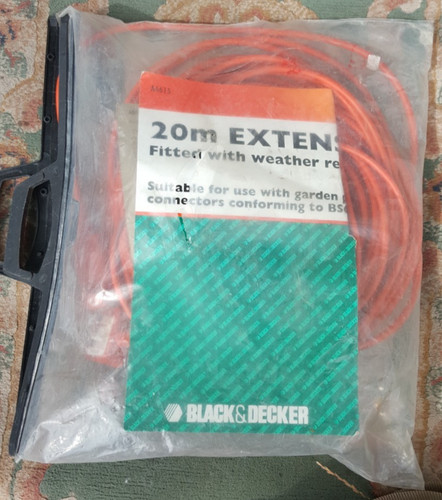 20m cable a6615 for - black, &