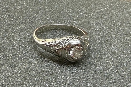 Art deco 14k - deco, white