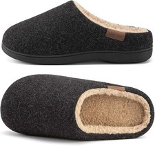 Fuzzy Slip-on Slippers Warm