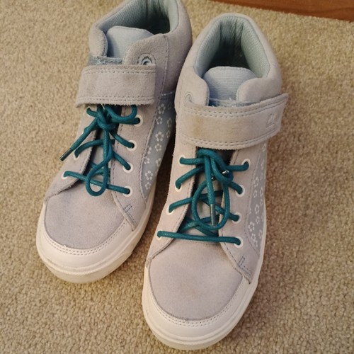 Clark girls blue - clark’s, lace