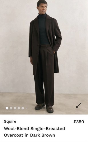 Reiss coat squire - squire, wool