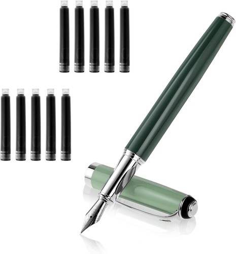 Amaxiu metal fountain - metal, pens
