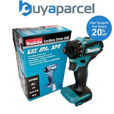 Makita DDF083Z 18v LXT 6.35mm Drill Driver Cordless Brushless 1/4" Hex - Bare