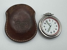 SWISS ARMY POCKET WATCH AND