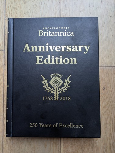 Encyclopaedia britannica 250th - encyclopaedia,