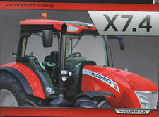 McCORMICK "X7.4" Tractor