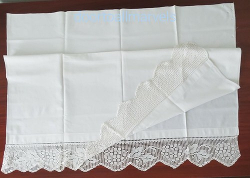 Antique 1930s lace - lace, bed