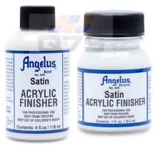 Angelus 605 Satin Acrylic Finisher Paint Acrylic Smooth Leather Paint Shoes Boot