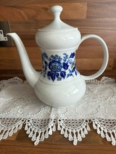 Vintage Seltmann Weiden Tea Pot/coffee Pot Floral Design 19 Cm Tall