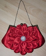 GORGEOUS RED SATIN EVENING