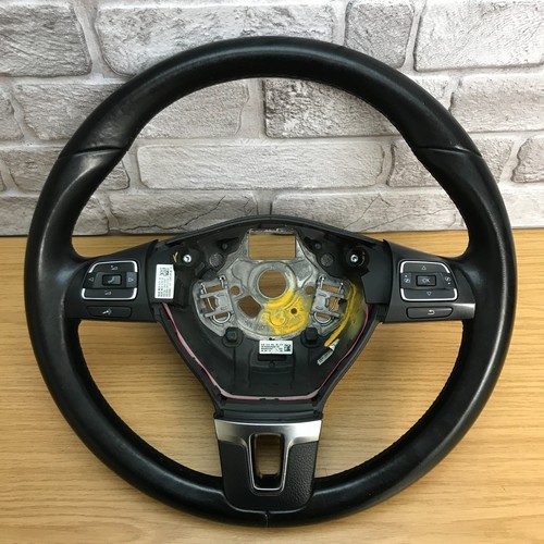 Genuine black leather - genuine, vw