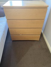 IKEA Malm Chest of 4 Drawers