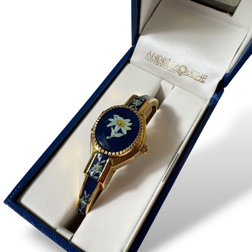 Andre mouche gold bangle watch - mouche,