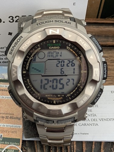 Casio pro trek - pro, prw-2500