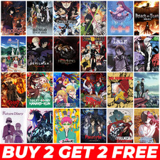 Anime Posters Wall Art A3 A4
